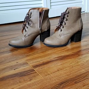 Lace up Ankle Bootie